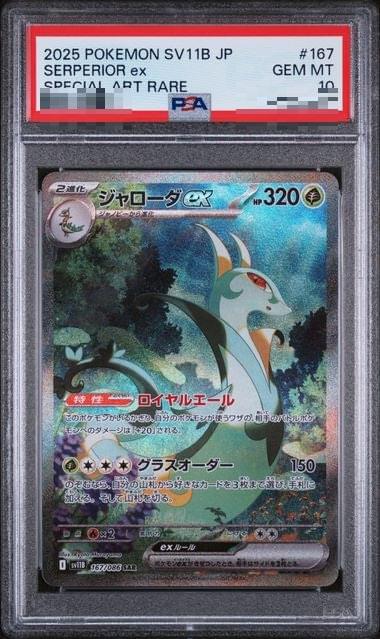 serperior ex pokemon card #164 EXTENDED ART Raycardza Perfect Order Serperior Pokmon Pokemon Black Bolt Serperior ex