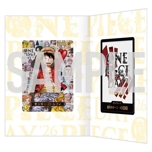 ONE PIECE CARD GAME Premium Card Collection - ONE PIECE DAY '26〔Factory Sealed〕