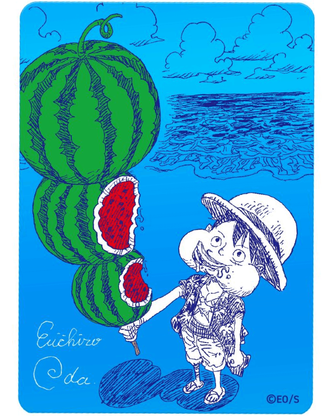 Monkey.D.Luffy Watermelon〈NatsuComi Summer Comics Fair 2026〉