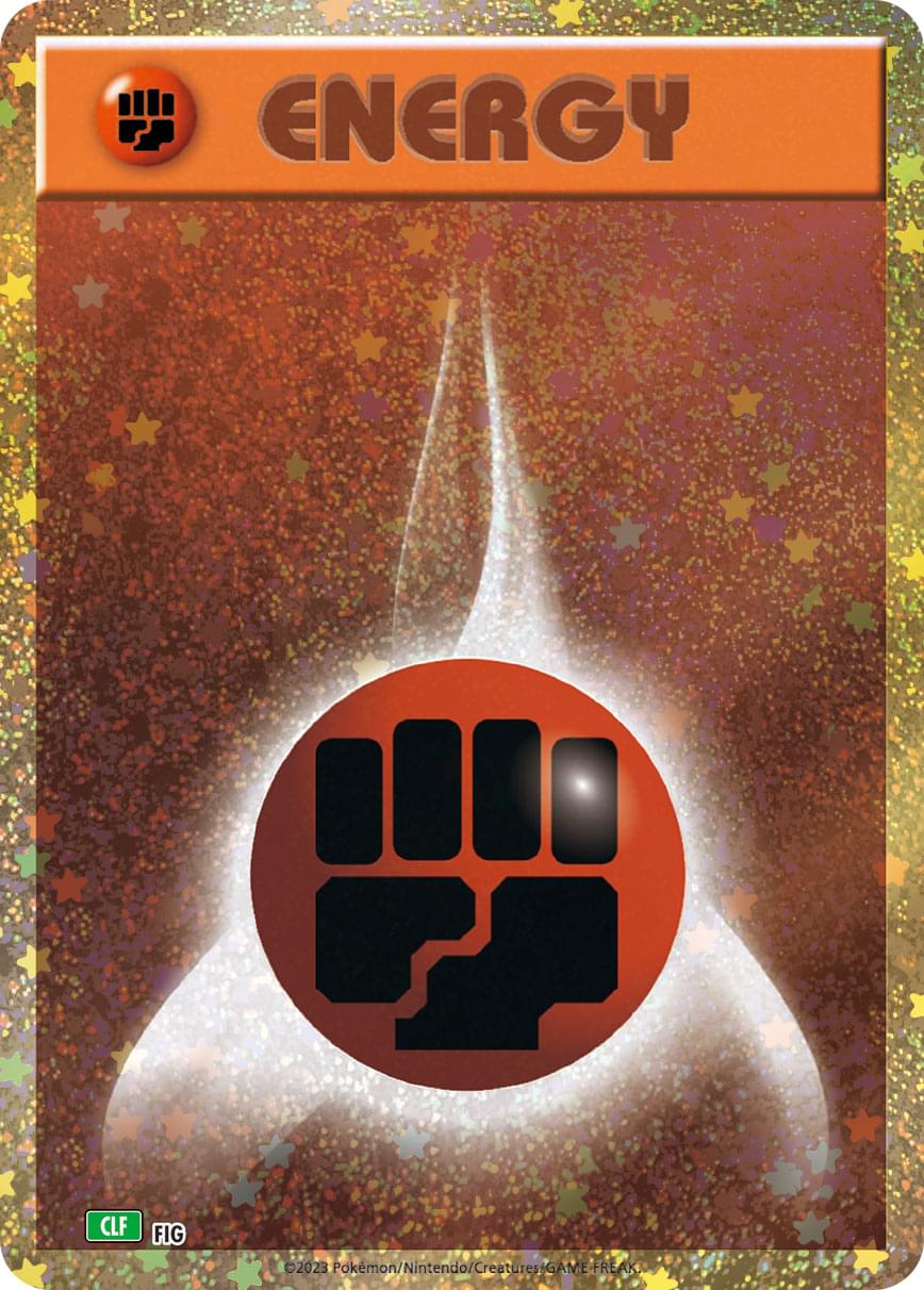pokemon fighting energy card Credit Card Skin / Common Card Type / HP / Stage Fighting Energy 120/123 - HeartGold