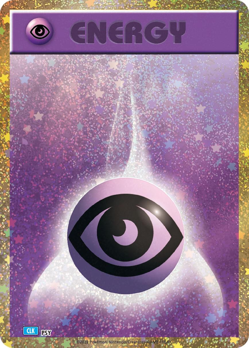 pokemon psychic energy card Credit Card Skin These cards are freshly removed from packs Psychic Energy UR Single Card