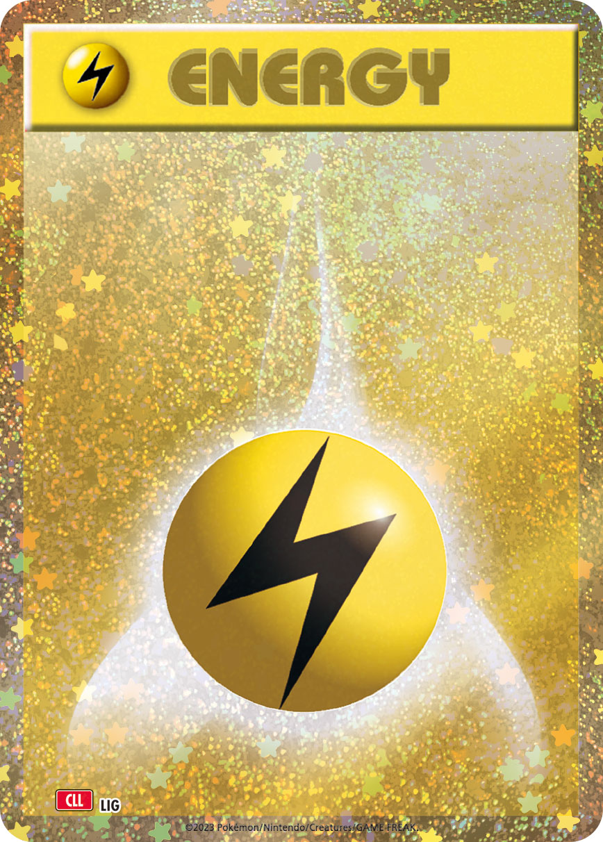 pokemon lightning energy card MA] Lightning Energy -〈-〉
