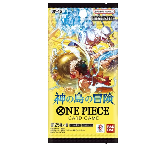 【OP-15】Adventure on the Island of the Gods TCG BOX & CASE〔Factory Sealed〕