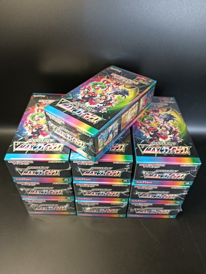 【S8b】VMAX climax Booster BOX & CASE〔Factory Sealed〕 | Omotenashi TCG | Japanes Trading Card Game Store.