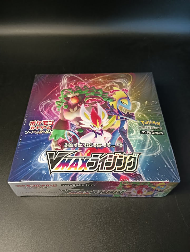 【S1a】Vmax Rising Booster BOX〔Factory Sealed〕 - Collector’s Item from Omotenashi TCG | Japanes Trading Card Game Store.