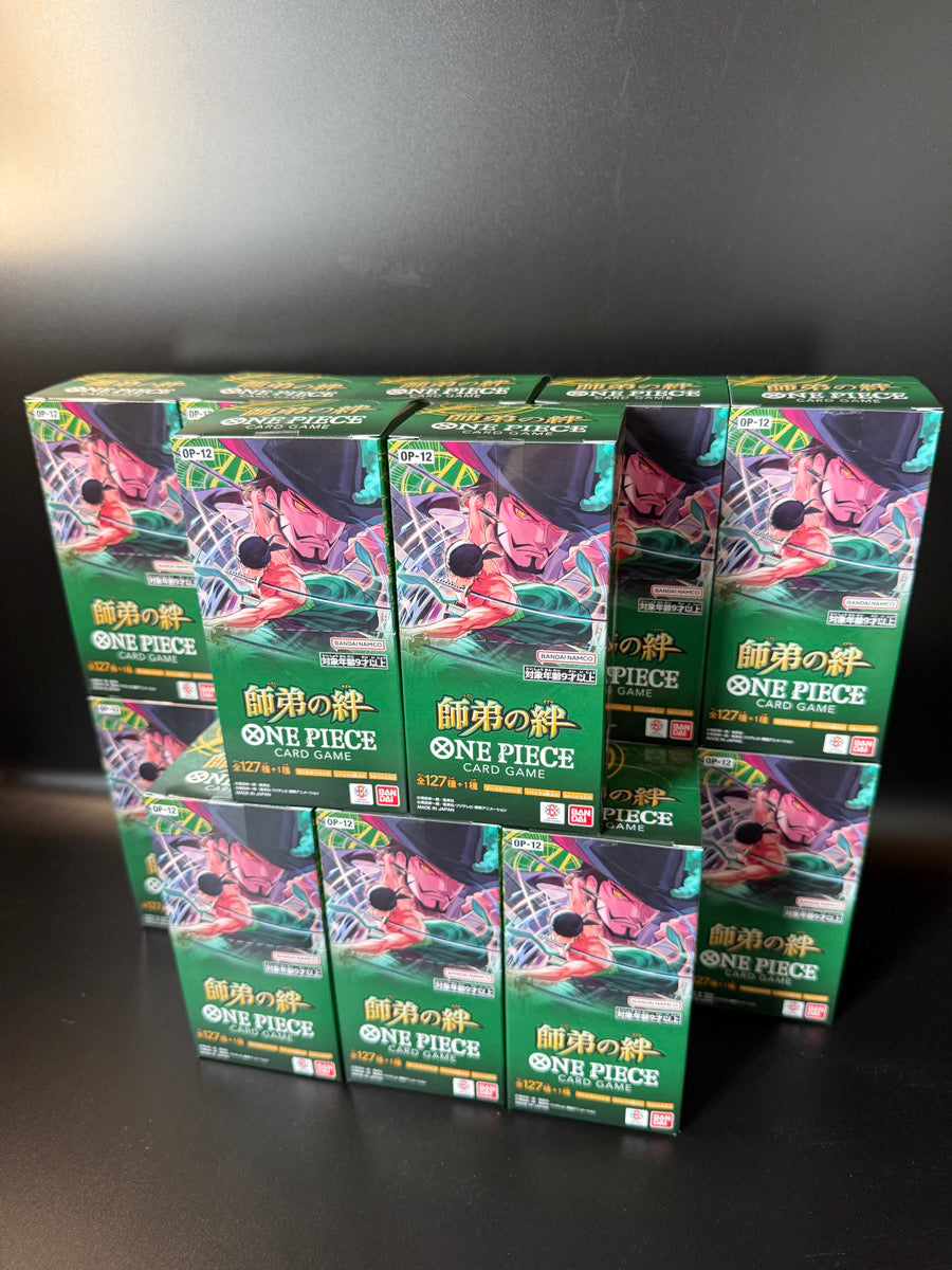 【OP-12】Legacy of the Master Booster BOX & CASE〔Factory Sealed〕 | Omotenashi TCG | Japanes Trading Card Game Store.