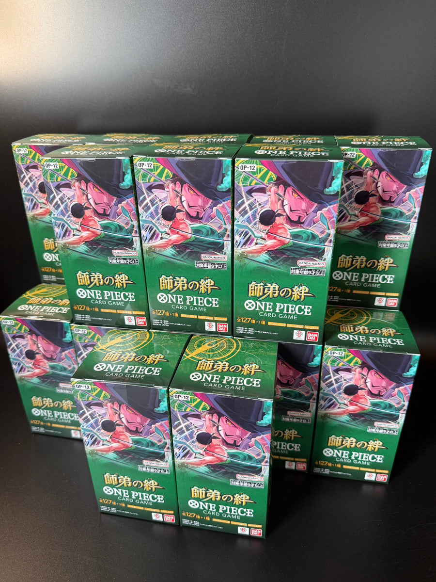 【OP-12】Legacy of the Master Booster BOX & CASE〔Factory Sealed〕 | Omotenashi TCG | Japanes Trading Card Game Store.