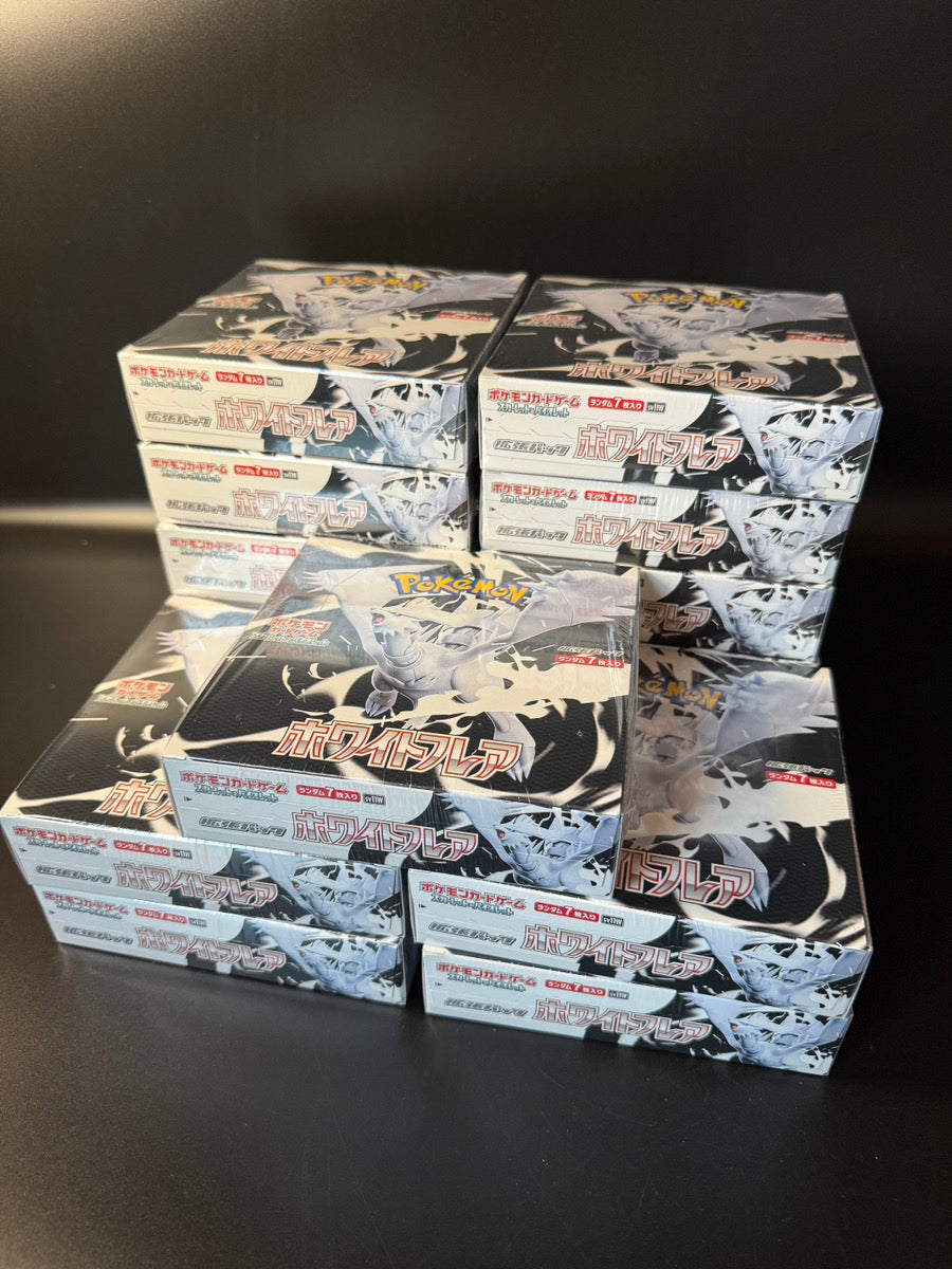 【SV11W】White Flare Booster BOX & CASE〔Factory Sealed〕 - Collector’s Item from Omotenashi TCG | Japanes Trading Card Game Store.