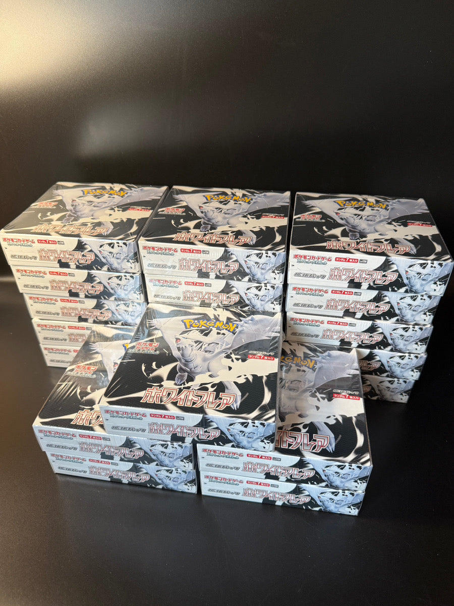 【SV11W】White Flare Booster BOX & CASE〔Factory Sealed〕 - Collector’s Item from Omotenashi TCG | Japanes Trading Card Game Store.
