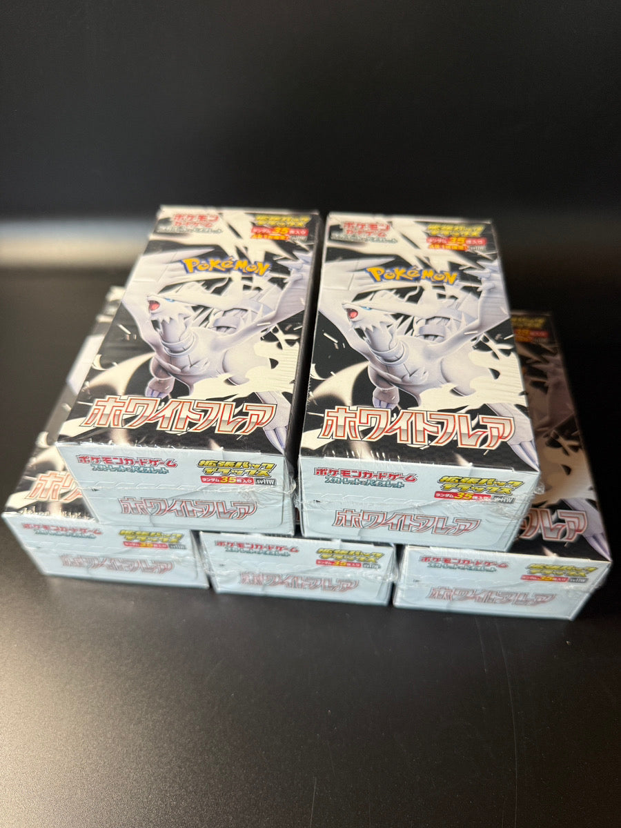 【SV11W】White Flare Deluxe Booster BOX & CASE〔Factory Sealed〕 - Collector’s Item from Omotenashi TCG | Japanes Trading Card Game Store.