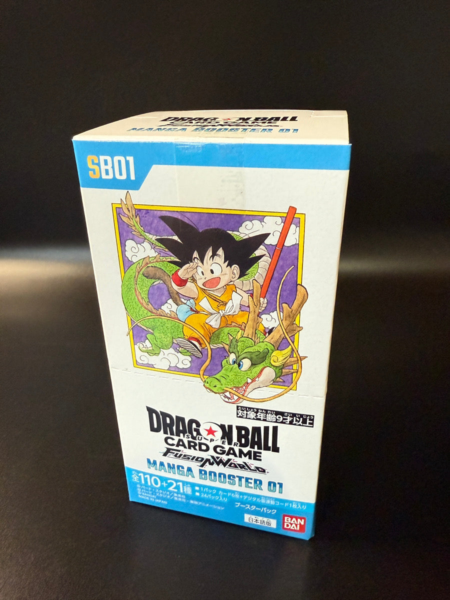 【SB-01】MANGA BOOSTER 01 Booster BOX & CASE〔Factory Sealed〕 - Collector’s Item from Omotenashi TCG | Japanes Trading Card Game Store.