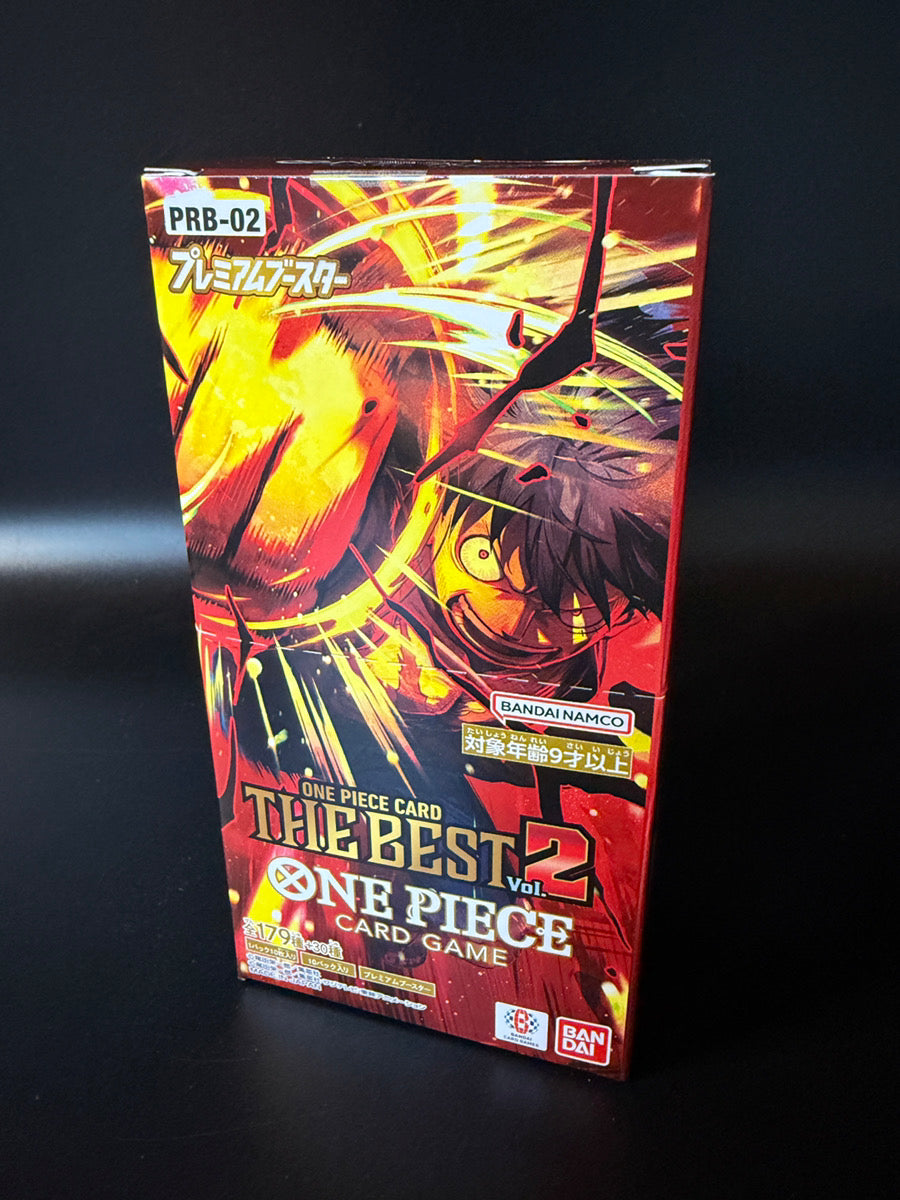 【PRB-02】PREMIUM BOOSTER THE BEST Vol.2 Booster TCG BOX & CASE〔Factory Sealed〕