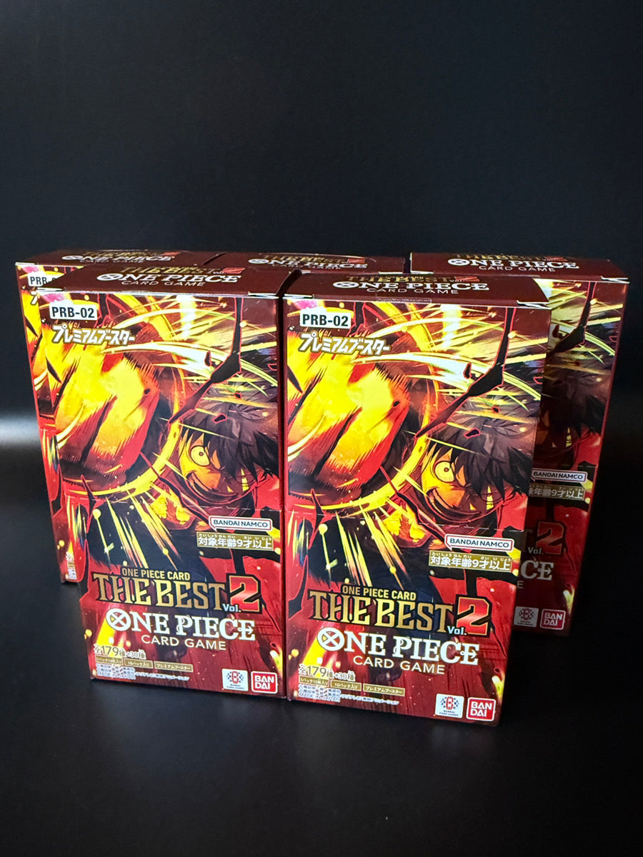 【PRB-02】PREMIUM BOOSTER THE BEST Vol.2 Booster TCG BOX & CASE〔Factory Sealed〕