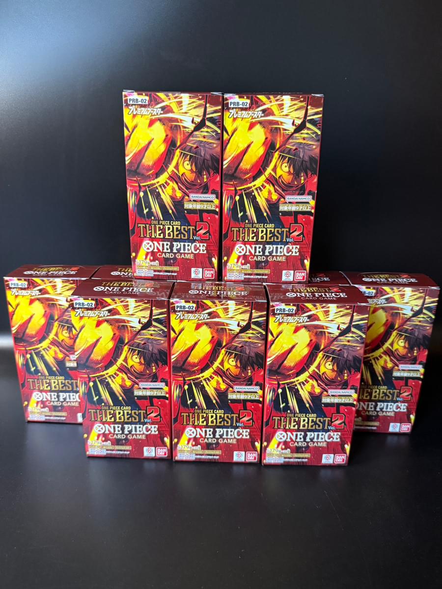 【PRB-02】PREMIUM BOOSTER THE BEST Vol.2 Booster TCG BOX & CASE〔Factory Sealed〕