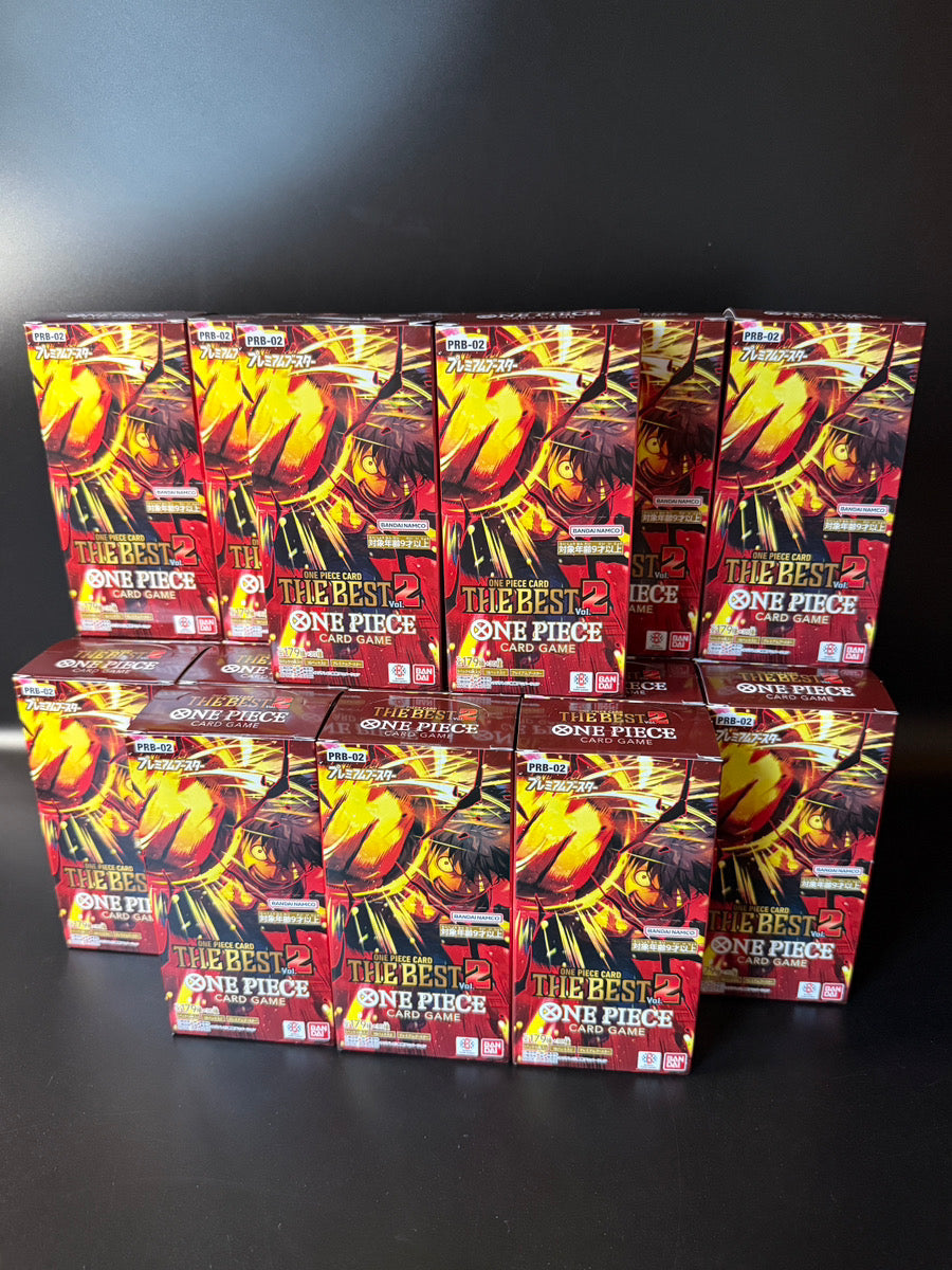 【PRB-02】PREMIUM BOOSTER THE BEST Vol.2 Booster TCG BOX & CASE〔Factory Sealed〕