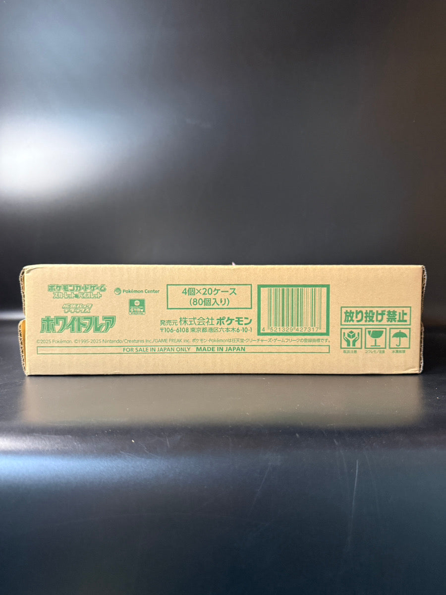 【SV11W】White Flare Deluxe Booster TCG BOX & CASE〔Factory Sealed〕