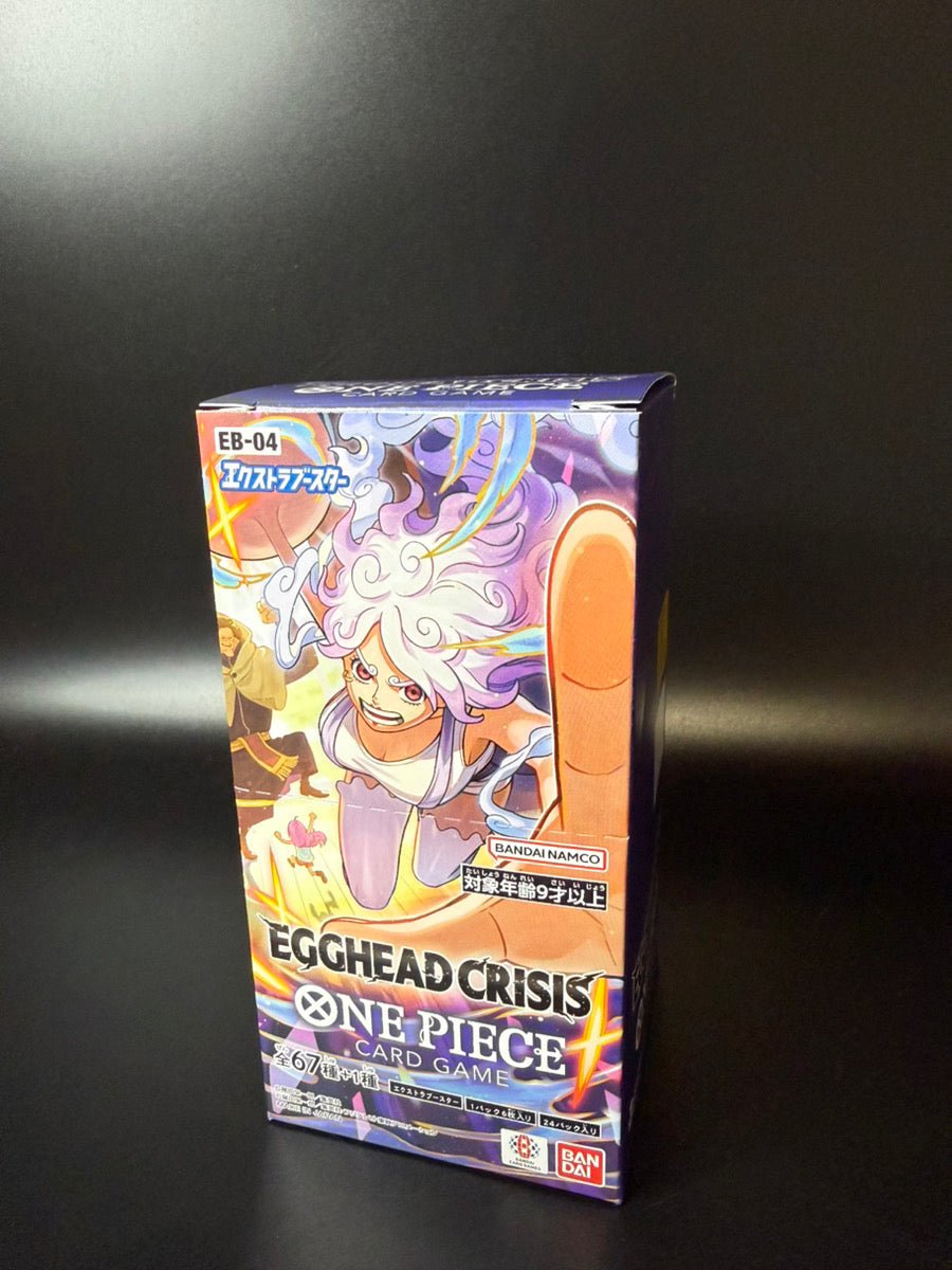 EB-04 Extra Booster EGGHEAD CRISIS TCG BOX & CASEFactory Sealed Buy Online at Omotenashi TCG | Japanese TCG Store EB-04 Extra Booster EGGHEAD CRISIS TCG BOX & CASEFactory Sealed Buy Online at Omotenashi TCG | Japanese TCG Store