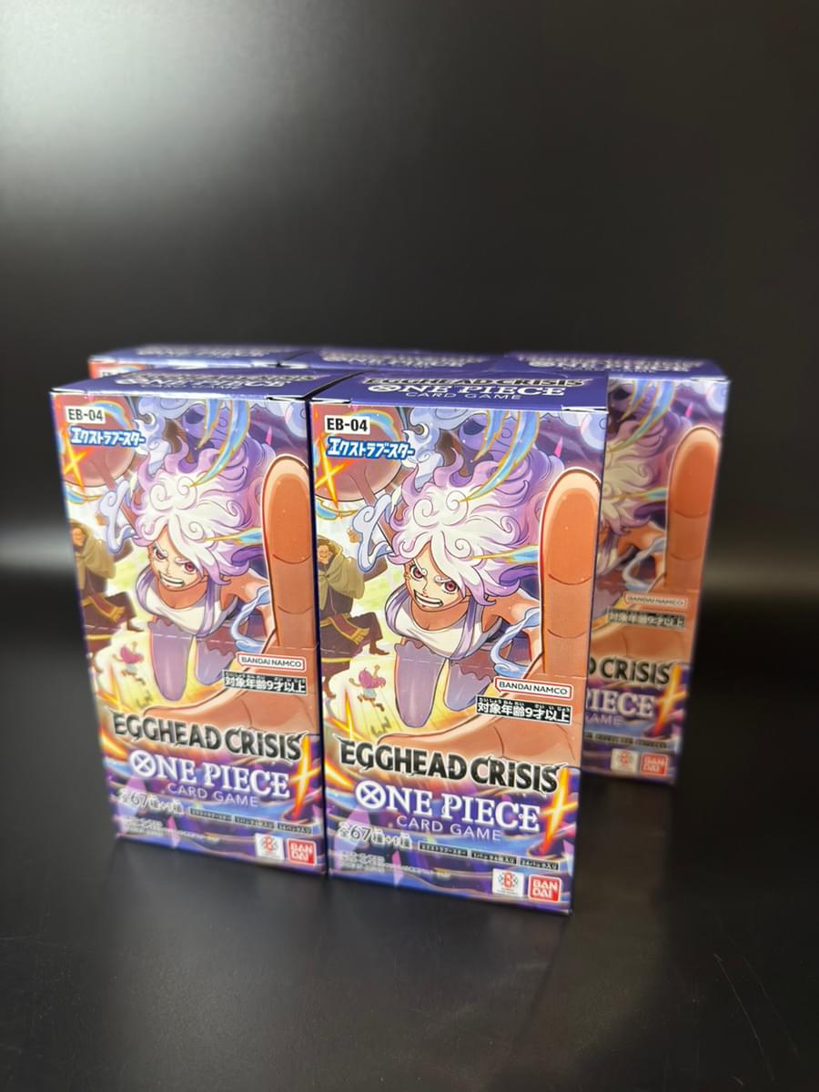 【EB-04】 Extra Booster EGGHEAD CRISIS TCG BOX & CASE〔Factory Sealed〕