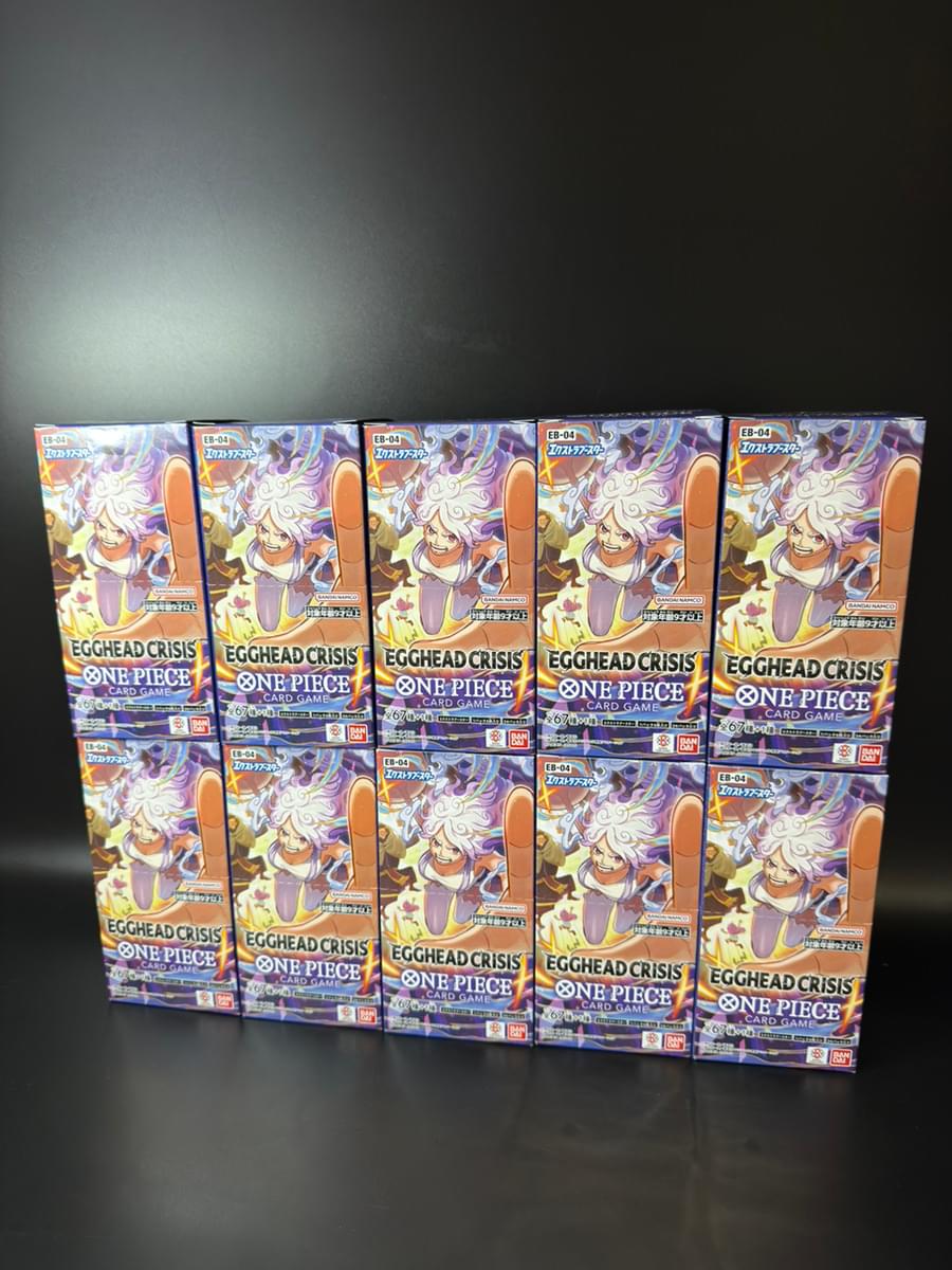 【EB-04】 Extra Booster EGGHEAD CRISIS TCG BOX & CASE〔Factory Sealed〕