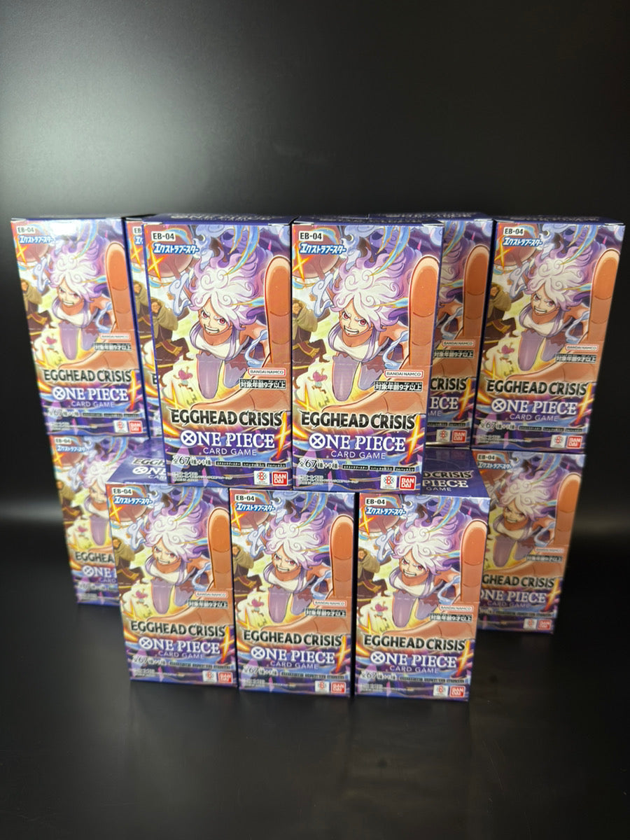 【EB-04】 Extra Booster EGGHEAD CRISIS TCG BOX & CASE〔Factory Sealed〕