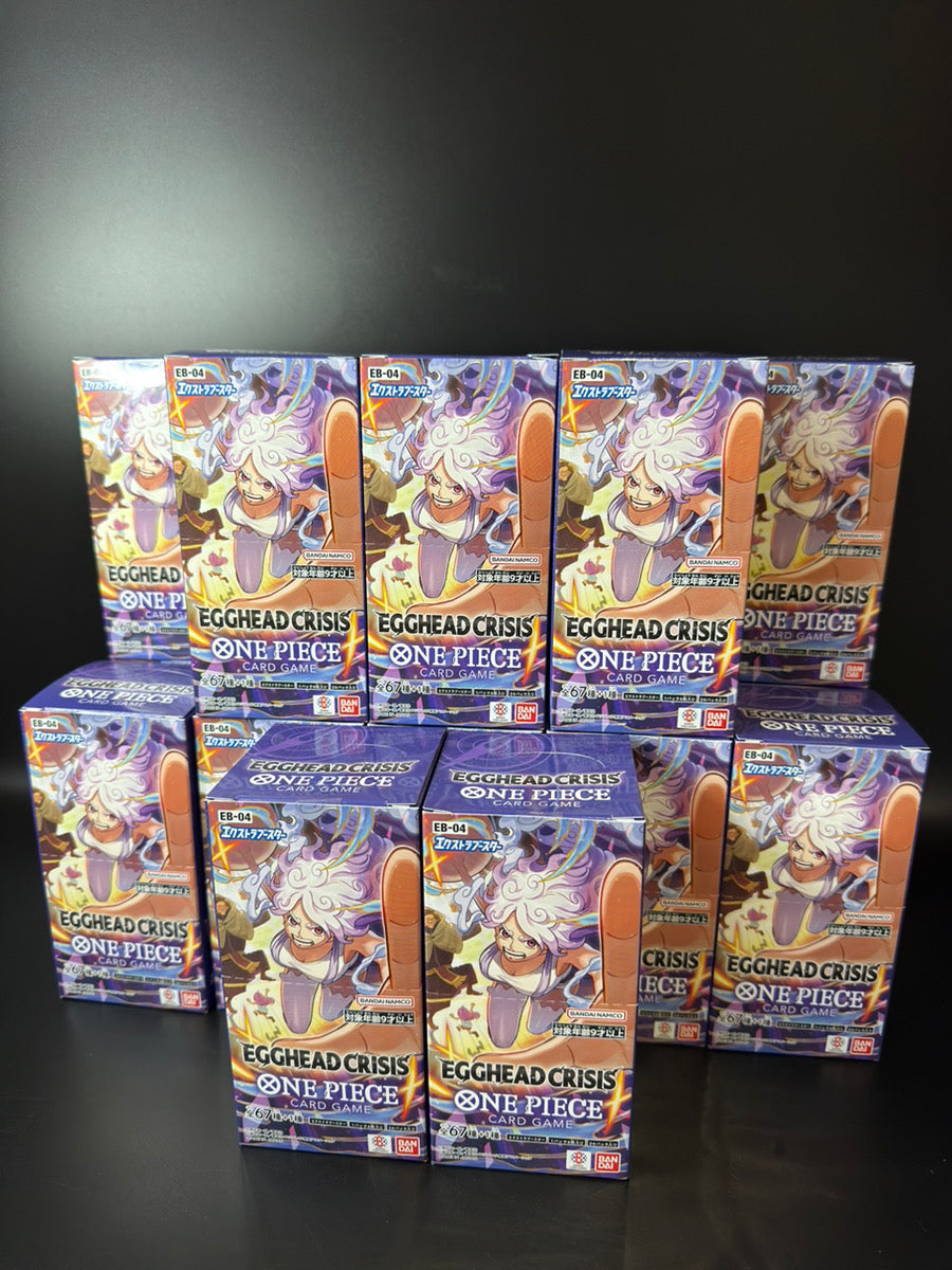 【EB-04】 Extra Booster EGGHEAD CRISIS TCG BOX & CASE〔Factory Sealed〕