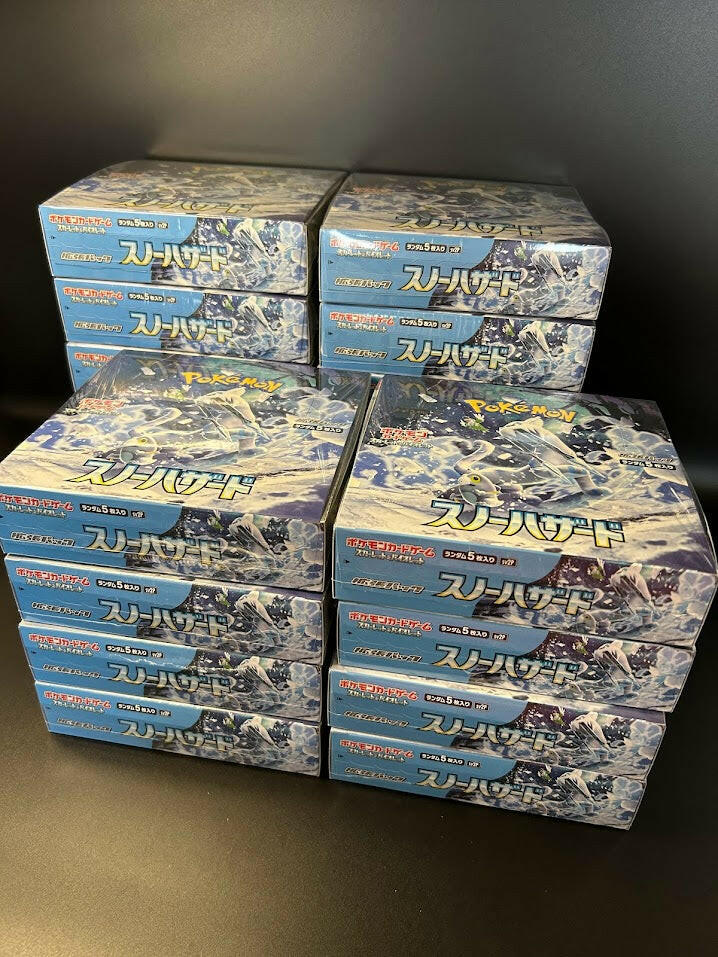 【SV2P】Snow Hazard Booster BOX & CASE〔Factory Sealed〕 | Omotenashi TCG | Japanes Trading Card Game Store.