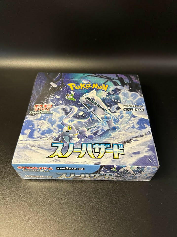 【SV2P】Snow Hazard Booster BOX & CASE〔Factory Sealed〕 | Omotenashi TCG | Japanes Trading Card Game Store.