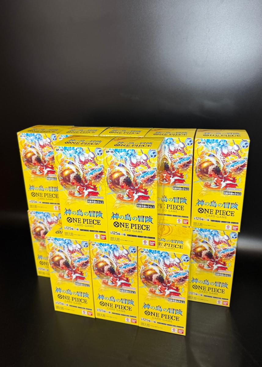 【OP-15】Adventure on the Island of the Gods TCG BOX & CASE〔Factory Sealed〕