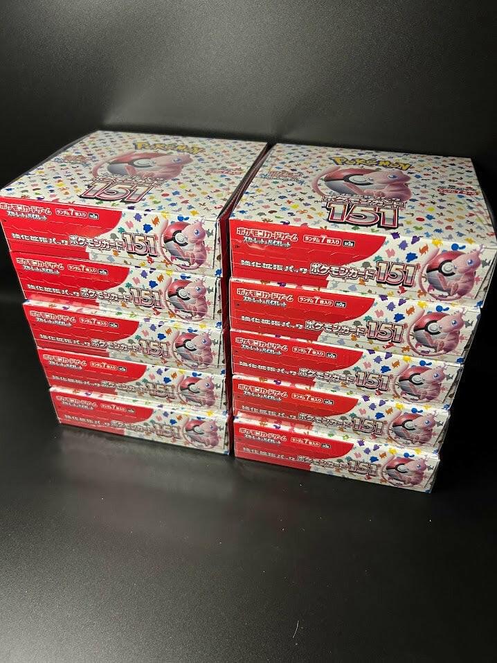 【SV2a】151 Booster BOX & CASE〔Factory Sealed〕 - Collector’s Item from Omotenashi TCG | Japanes Trading Card Game Store.