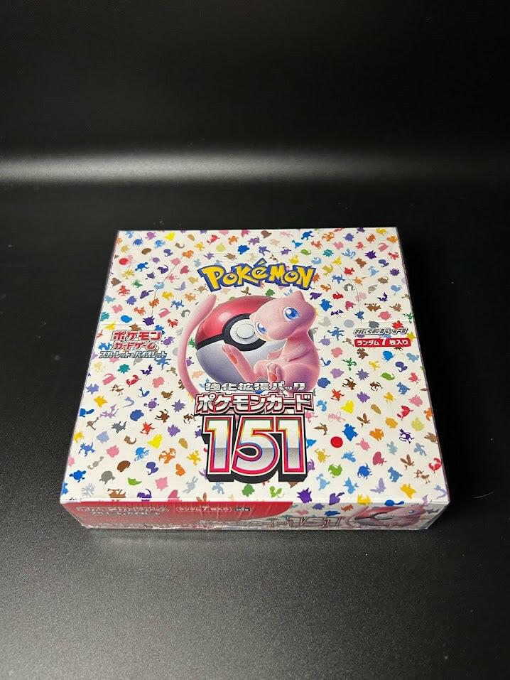 【SV2a】151 Booster TCG BOX & CASE〔Factory Sealed〕