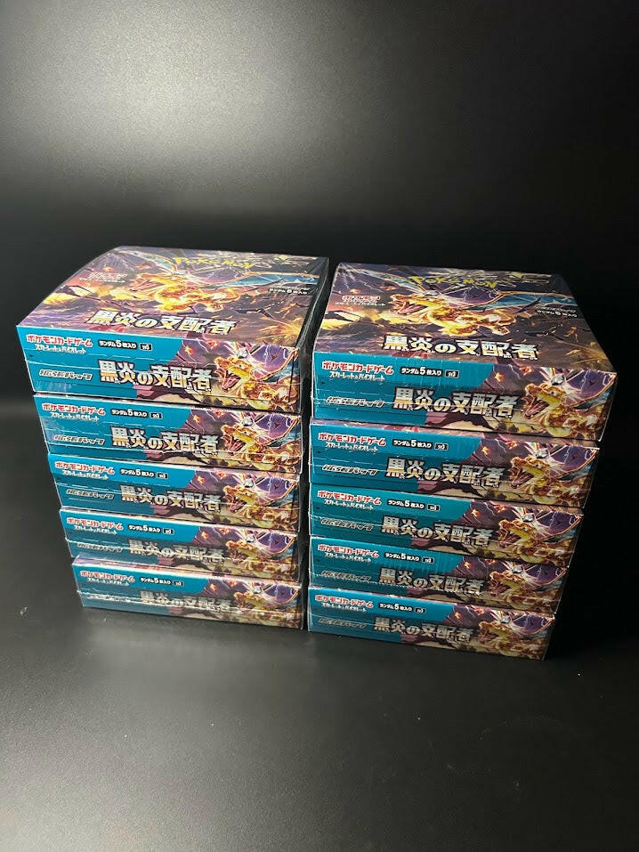 【SV3】Ruler of the Black Flame Booster BOX & CASE 〔Factory sealed〕 | Omotenashi TCG | Japanes Trading Card Game Store.