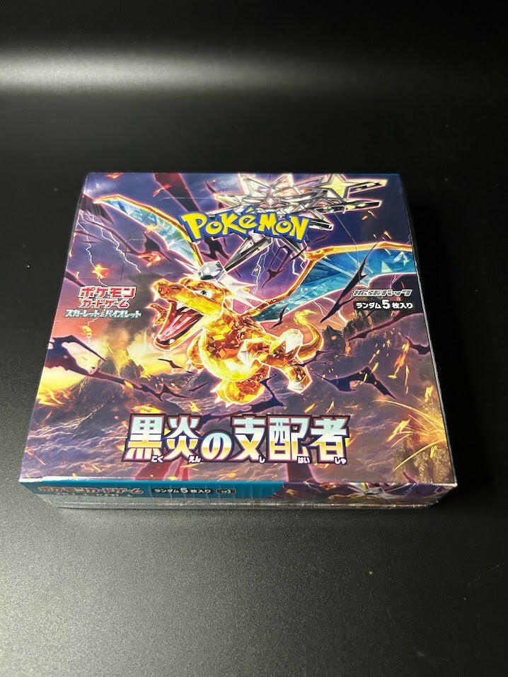 【SV3】Ruler of the Black Flame Booster BOX & CASE 〔Factory sealed〕 | Omotenashi TCG | Japanes Trading Card Game Store.