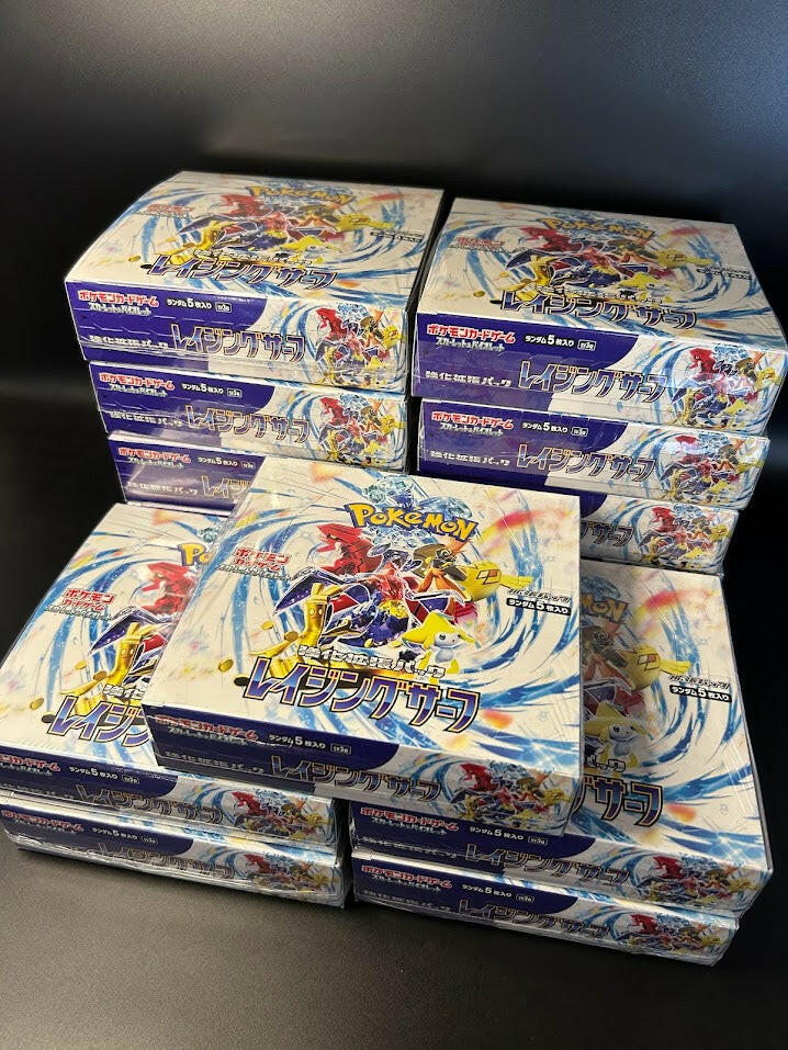 【sv3a】Raging Surf BOX & CASE〔Factory Sealed〕 | Omotenashi TCG | Japanes Trading Card Game Store.