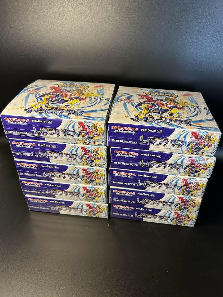 【sv3a】Raging Surf BOX & CASE〔Factory Sealed〕 | Omotenashi TCG | Japanes Trading Card Game Store.