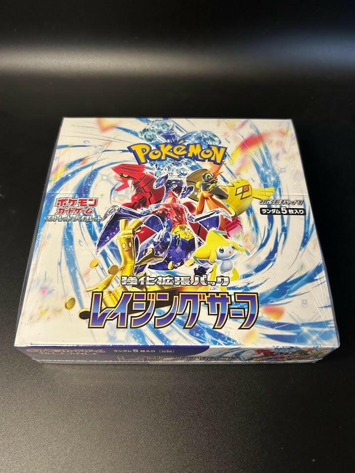 【sv3a】Raging Surf BOX & CASE〔Factory Sealed〕 | Omotenashi TCG | Japanese Trading Card Game Store.