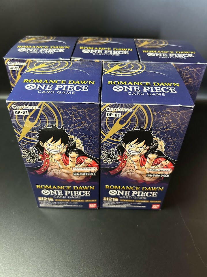 【OP-01】Romance Dawn Booster BOX & CASE〔Factory Sealed〕 - Collector’s Item from Omotenashi TCG | Japanes Trading Card Game Store.