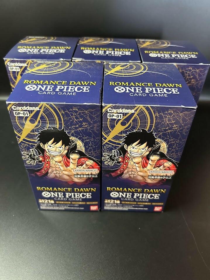 【OP-01】Romance Dawn Booster BOX & CASE〔Factory Sealed〕 - Collector’s Item from Omotenashi TCG | Japanes Trading Card Game Store.