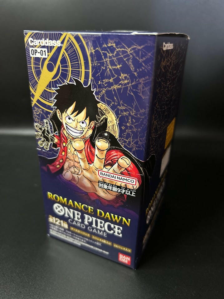 【OP-01】Romance Dawn Booster BOX & CASE〔Factory Sealed〕 - Collector’s Item from Omotenashi TCG | Japanes Trading Card Game Store.