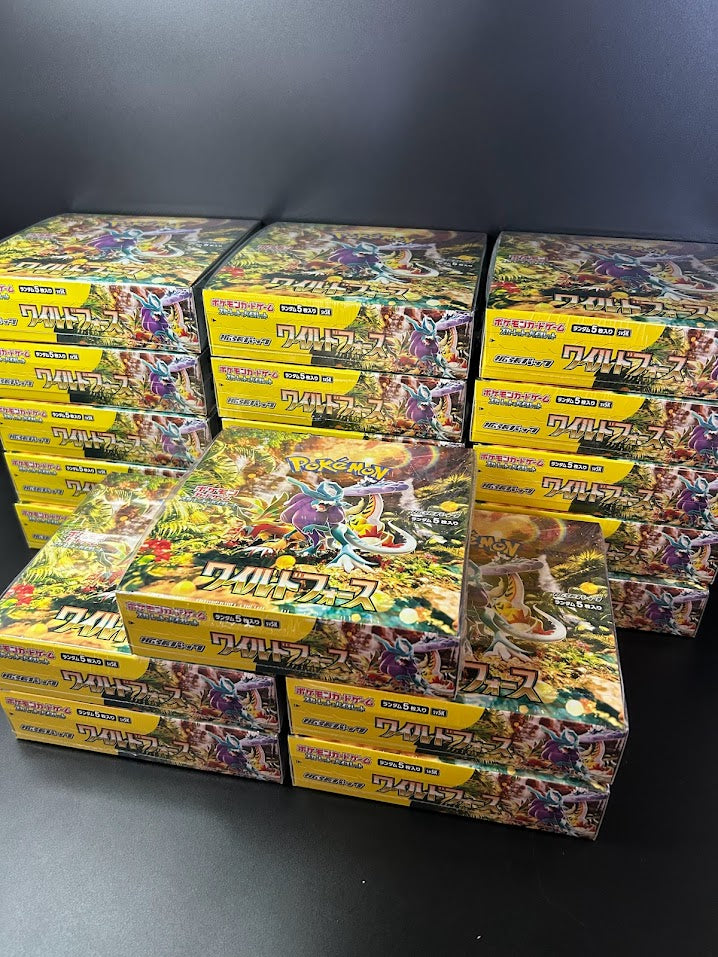 【SV5K】Wild Force Booster BOX & CASE〔Factory Sealed〕 - Collector’s Item from Omotenashi TCG | Japanes Trading Card Game Store.