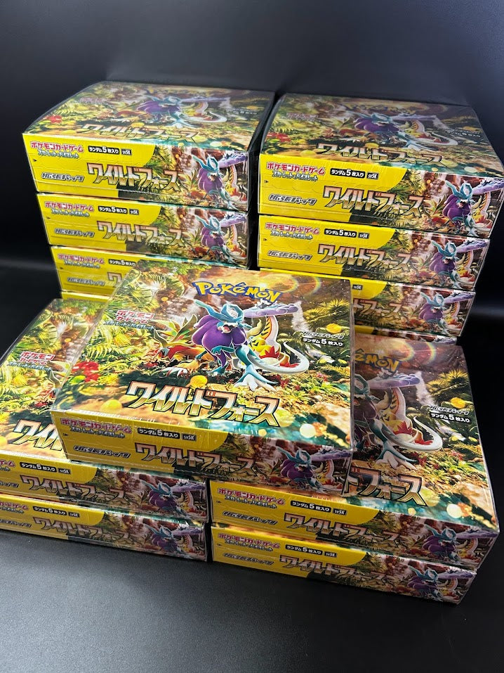【SV5K】Wild Force Booster BOX & CASE〔Factory Sealed〕 - Collector’s Item from Omotenashi TCG | Japanes Trading Card Game Store.
