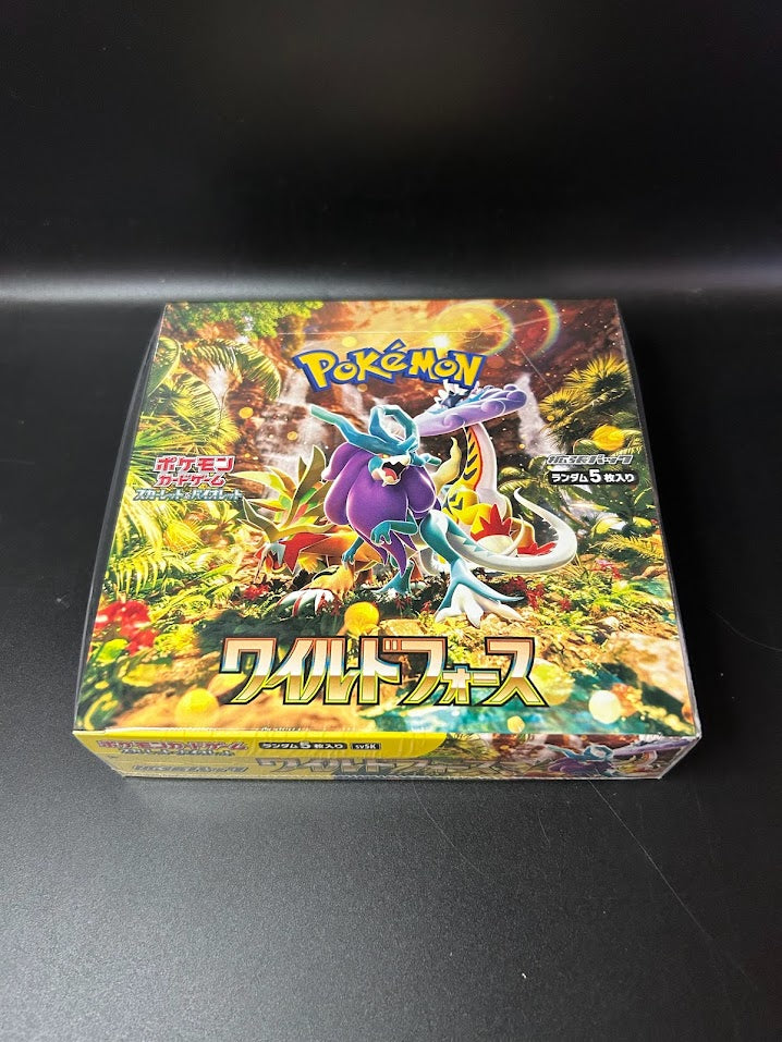 【SV5K】Wild Force Booster BOX & CASE〔Factory Sealed〕 - Collector’s Item from Omotenashi TCG | Japanes Trading Card Game Store.
