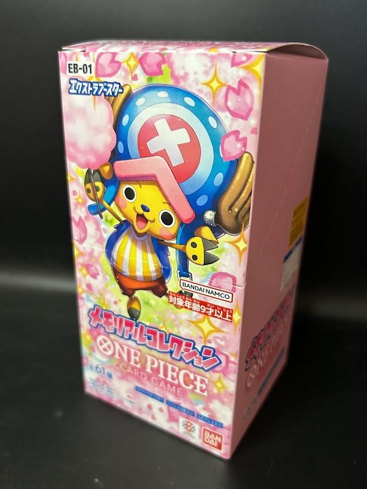 EB-01】Memorial Collection Extra Booster TCG BOX & CASE〔Factory Sealed