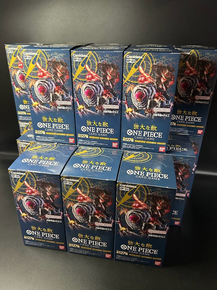 【OP-03】Mighty Enemies Booster BOX & CASE〔Factory Sealed〕 - Collector’s Item from Omotenashi TCG | Japanes Trading Card Game Store.