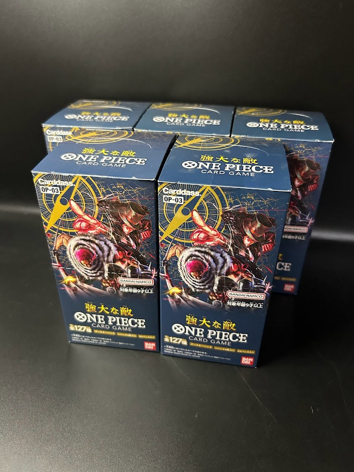 【OP-03】Mighty Enemies Booster BOX & CASE〔Factory Sealed〕 - Collector’s Item from Omotenashi TCG | Japanes Trading Card Game Store.