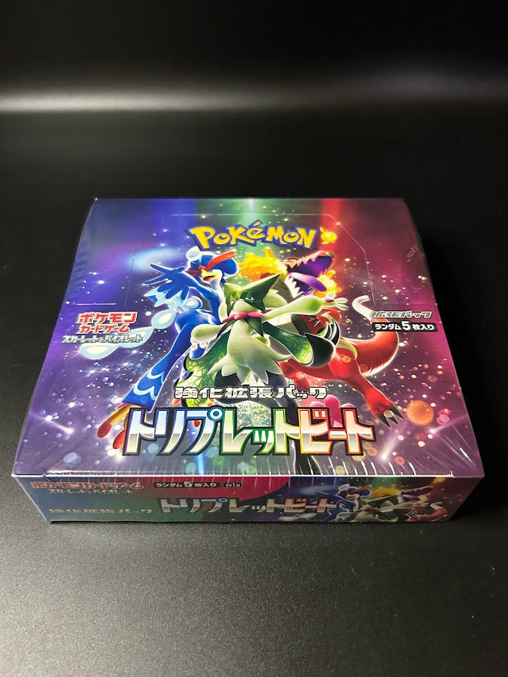 Pokemon Booster Packs SEALED Japanese Pokemon TCG: Triplet Beat Booster Box - 30 Packs (SV1a) Card List Pokemon Booster Packs SEALED Japanese Pokemon TCG: Triplet Beat Booster Box - 30 Packs (SV1a) Card List