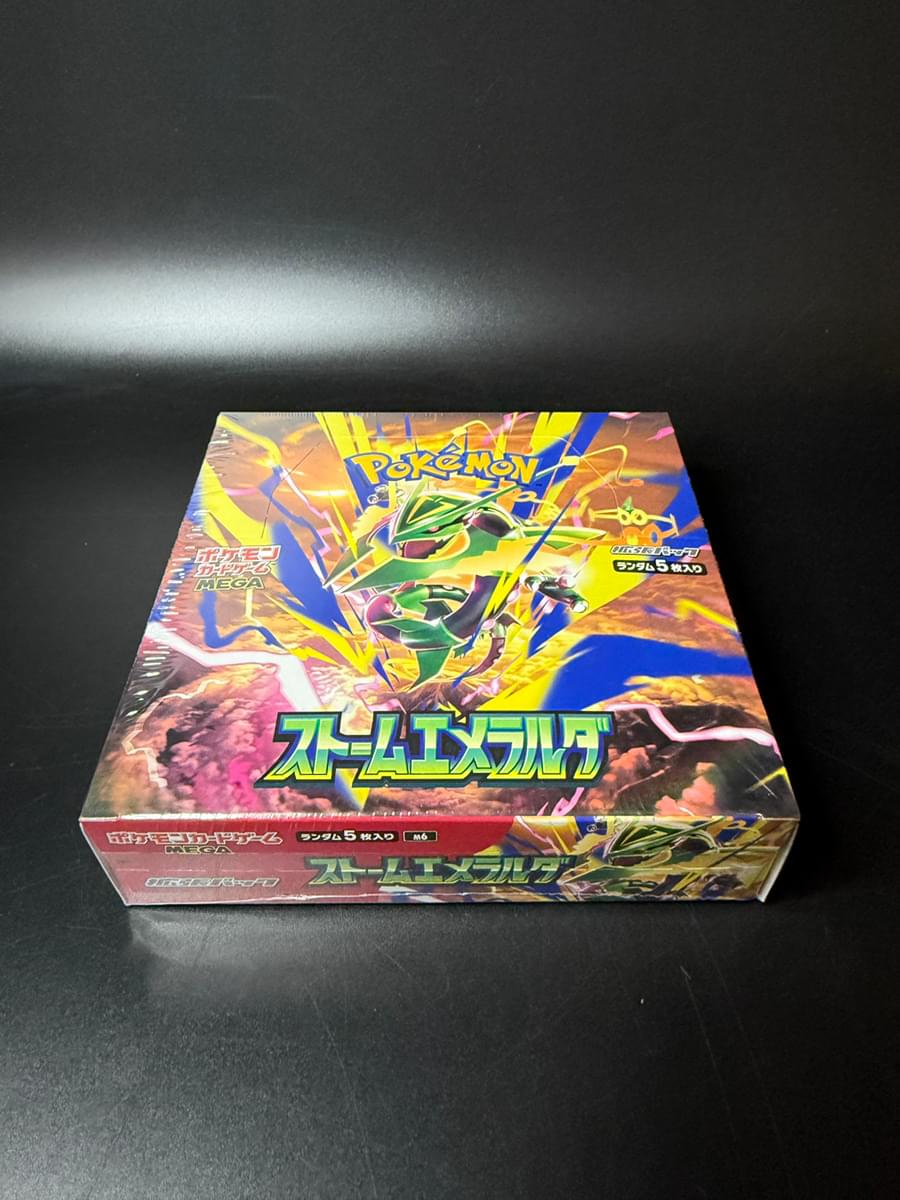 【M6】Storm Emeralda TCG BOX & CASE〔Factory Sealed〕