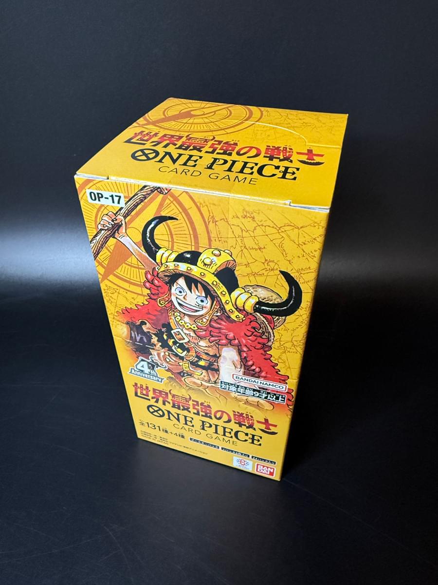 【OP-17】The World's Strongest Warriors TCG BOX & CASE〔Factory Sealed〕