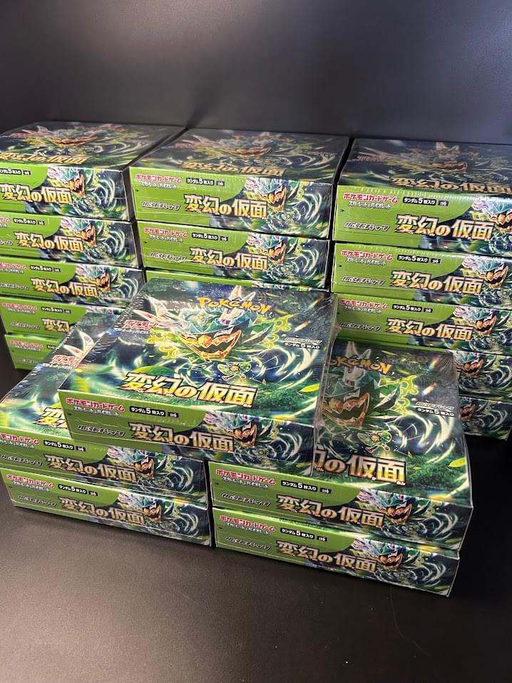 【SV6】Mask of Change BOX & CASE〔Factory Sealed〕 - Collector’s Item from Omotenashi TCG | Japanes Trading Card Game Store.