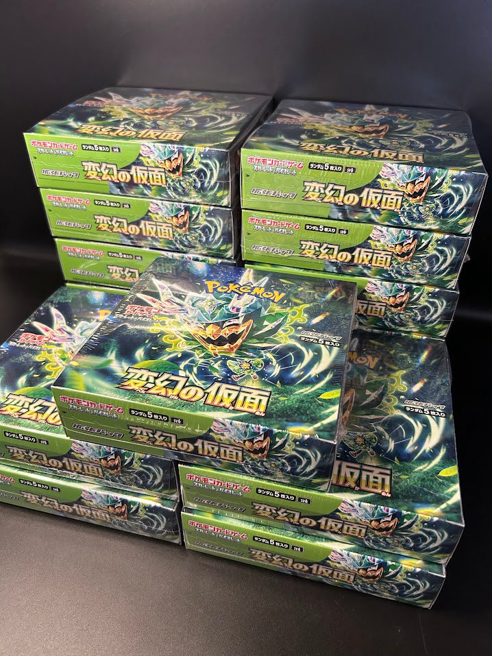 【SV6】Mask of Change BOX & CASE〔Factory Sealed〕 - Collector’s Item from Omotenashi TCG | Japanes Trading Card Game Store.