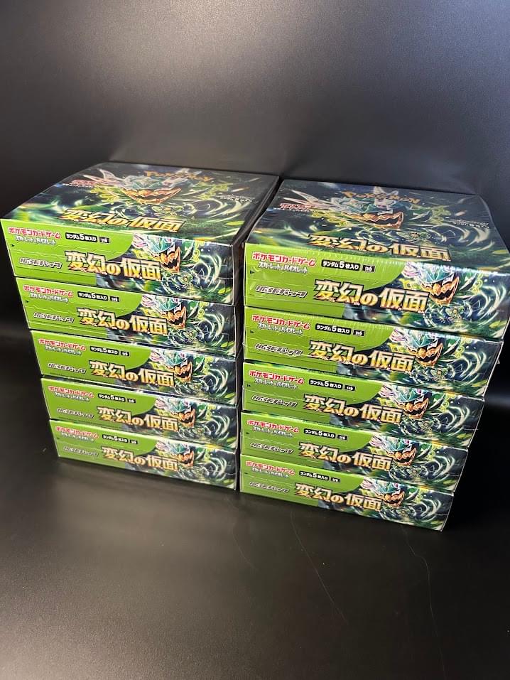 【SV6】Mask of Change BOX & CASE〔Factory Sealed〕 - Collector’s Item from Omotenashi TCG | Japanes Trading Card Game Store.